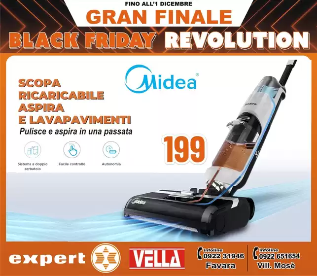 Volantino Vella Elettrodomestici a Barletta | Gran finale | 2025-12-01T00:00:00.000Z - 2025-12-01T00:00:00.000Z