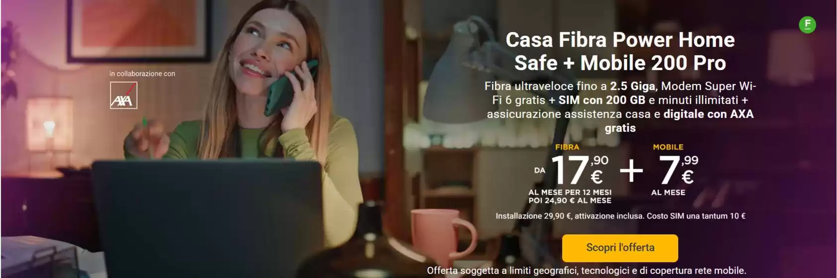 Volantino Tiscali Casa | Casa Fibra Power Home Safe + Mobile 200 Pro | 2025-12-01T00:00:00.000Z - 2025-12-31T00:00:00.000Z