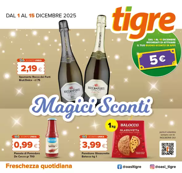 Volantino Tigre a Barletta | Magici sconti | 2025-12-01T00:00:00.000Z - 2025-12-15T00:00:00.000Z