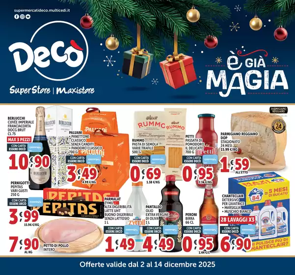 Volantino Decò a Barletta | E gia magia | 2025-12-02T00:00:00.000Z - 2025-12-14T00:00:00.000Z