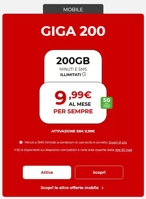 Volantino Iliad a Messina | Giga 200 | 2025-12-02T00:00:00.000Z - 2025-12-31T00:00:00.000Z