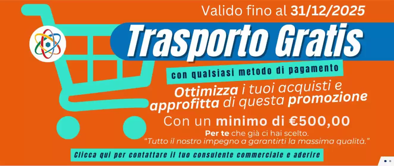 Volantino Power Tech | Trasporto gratis | 2025-12-02T00:00:00.000Z - 2025-12-31T00:00:00.000Z