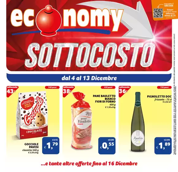 Volantino Economy a Fossano | Sottocosto | 2025-12-04T00:00:00.000Z - 2025-12-13T00:00:00.000Z