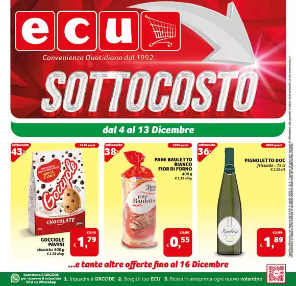 Volantino Ecu a Fossano | Sottocosto | 2025-12-04T00:00:00.000Z - 2025-12-13T00:00:00.000Z