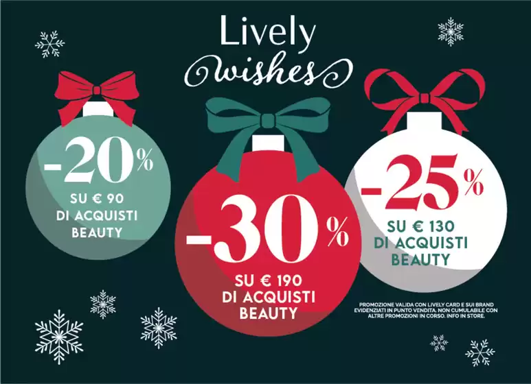 Volantino Lively a Bucine | Lively wishes | 2025-12-02T00:00:00.000Z - 2026-01-07T00:00:00.000Z