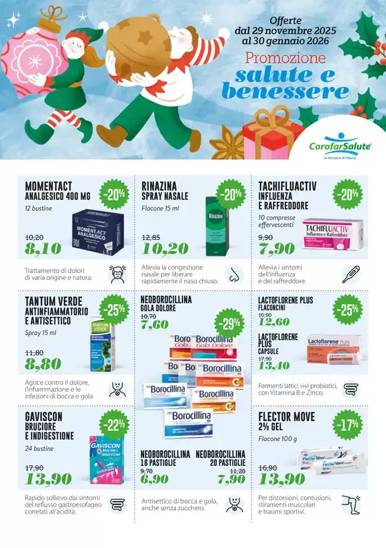 Volantino Corofar Salute | Promozione salute e benessere | 2025-11-29T00:00:00.000Z - 2026-01-30T00:00:00.000Z