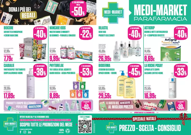 Volantino Medi-Market | Prezzo- Scelta- Consiglio | 2025-12-01T00:00:00.000Z - 2025-12-31T00:00:00.000Z