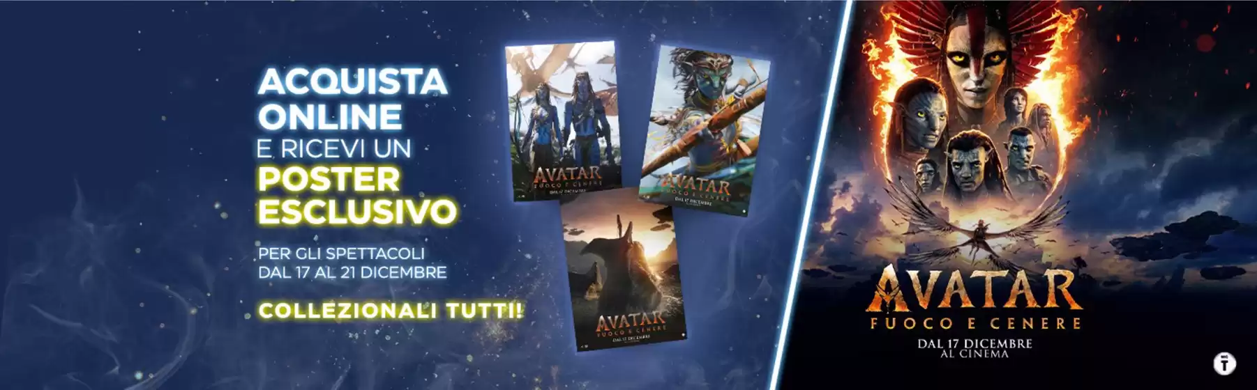 Volantino Uci Cinemas a Messina | Acquista online e ricevi un poster esclusivo | 2025-12-17T00:00:00.000Z - 2025-12-21T00:00:00.000Z