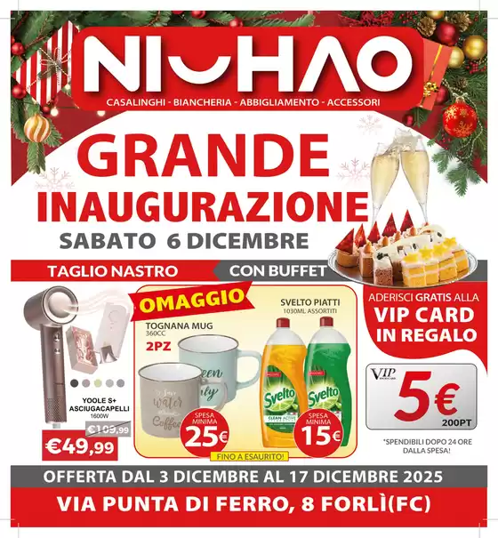 Volantino Ni Hao Market a Padova | Grande inaugurazione | 2025-12-03T00:00:00.000Z - 2025-12-17T00:00:00.000Z