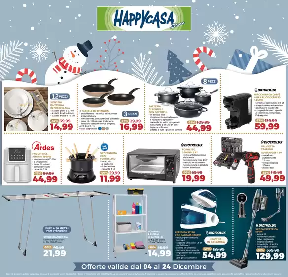 Volantino Happy Casa Store | Sottoprezzi | 2025-12-04T00:00:00.000Z - 2025-12-24T00:00:00.000Z