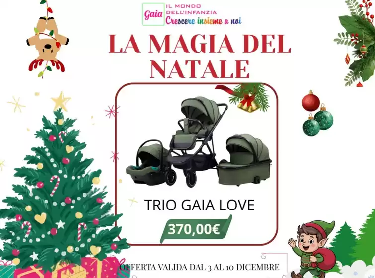 Volantino Sanitaria Gaia | La magia del natale | 2025-12-03T00:00:00.000Z - 2025-12-10T00:00:00.000Z