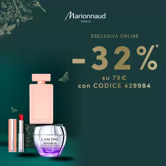 Volantino Marionnaud a Cinisi | Esclusiva online -32%  | 2025-12-03T00:00:00.000Z - 2025-12-07T00:00:00.000Z