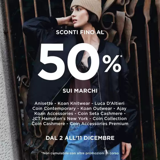 Volantino Coin a Lodi | Sconti fino al 50% | 2025-12-03T00:00:00.000Z - 2025-12-11T00:00:00.000Z