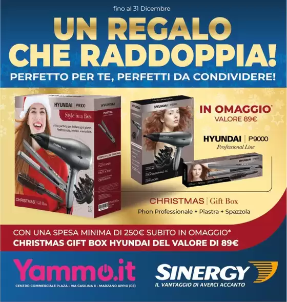 Volantino Yammo a Cinisi | Un regalo che raddoppia! | 2025-12-03T00:00:00.000Z - 2025-12-31T00:00:00.000Z