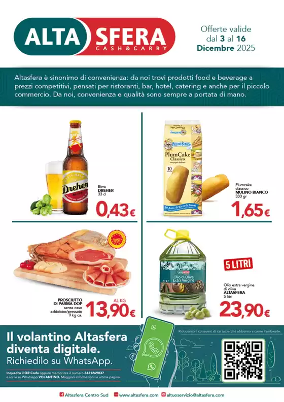 Volantino Altasfera a Ancona | Offerte valide dal 3 al 16 Dicembre 2025 | 2025-12-03T00:00:00.000Z - 2025-12-16T00:00:00.000Z