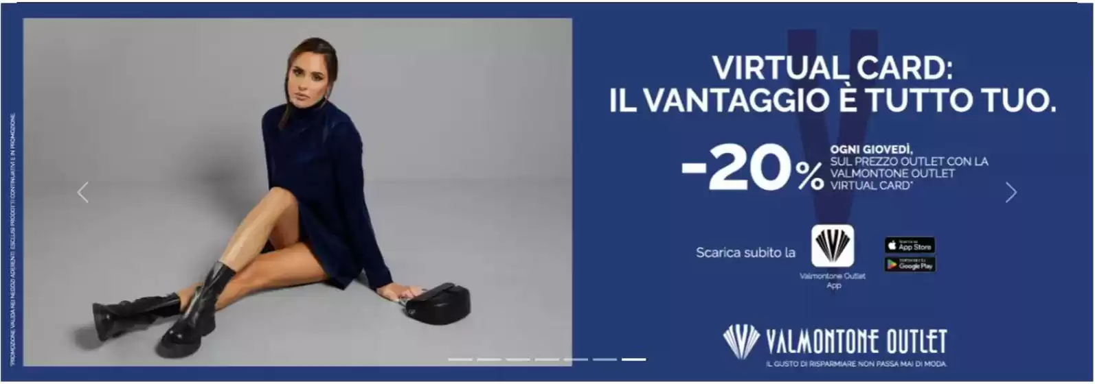 Volantino Valmontone Outlet a Antegnate | -20% | 2025-12-03T00:00:00.000Z - 2026-01-05T00:00:00.000Z