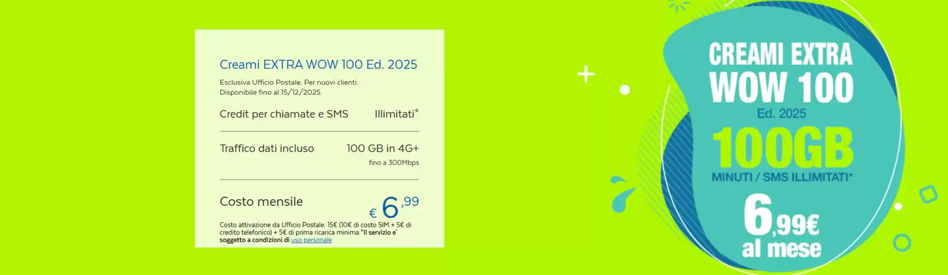 Volantino PosteMobile a Aprica | Creami extra wow 100 | 2025-12-03T00:00:00.000Z - 2025-12-15T00:00:00.000Z