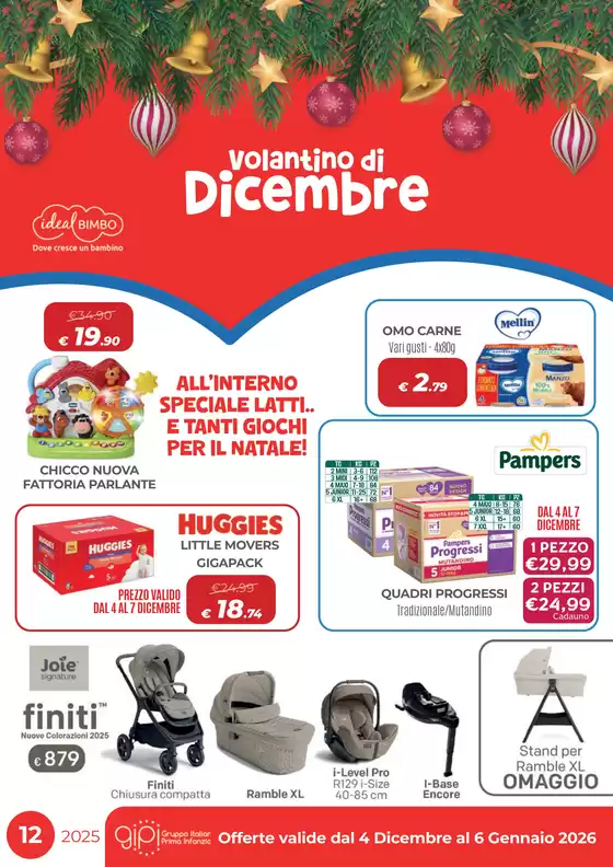 Volantino Ideal Bimbo | Offerte Ideal Bimbo | 2025-12-04T00:00:00.000Z - 2026-01-06T00:00:00.000Z