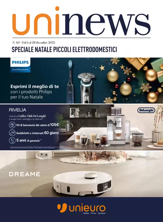 Volantino Unieuro a Rozzano | Speciale Piccoli elettrodomestici da Unieuro! | 2025-12-06T00:00:00.000Z - 2025-12-28T00:00:00.000Z