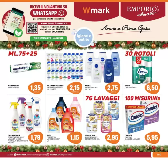 Volantino Emporio Amato a Brescia | Amore a Prima Spesa | 2025-12-04T00:00:00.000Z - 2025-12-07T00:00:00.000Z