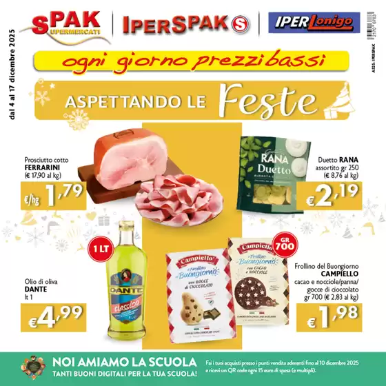 Volantino IperSpak | Aspettando le Feste | 2025-12-04T00:00:00.000Z - 2025-12-17T00:00:00.000Z