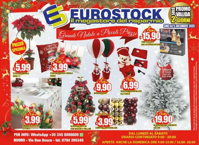 Volantino Eurostock a Brescia | Sino al 5 dicembre 2025 | 2025-12-04T00:00:00.000Z - 2025-12-05T00:00:00.000Z
