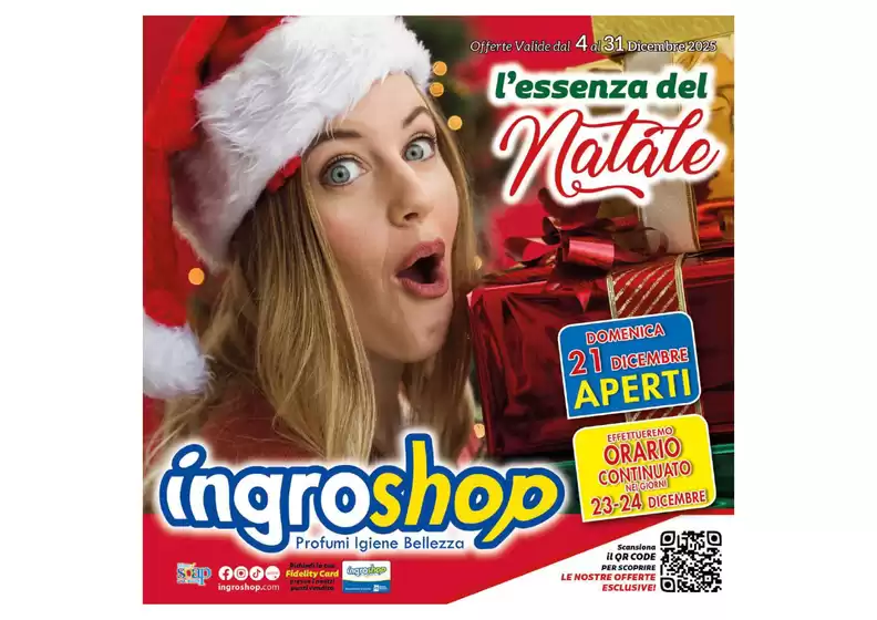 Volantino Ingroshop a Locri | L'essenza del natale | 2025-12-04T00:00:00.000Z - 2025-12-31T00:00:00.000Z