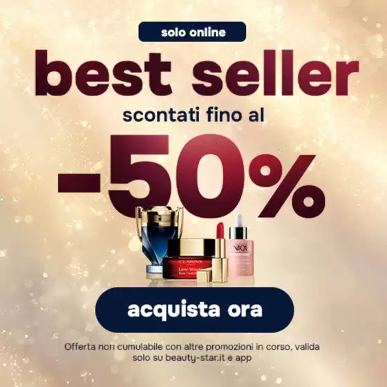Volantino Beauty Star a Locri | Best seller | 2025-12-04T00:00:00.000Z - 2025-12-31T00:00:00.000Z