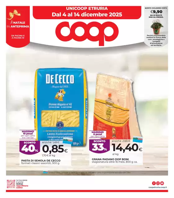 Volantino Coop | Dal 4 al 14 dicembre 2025 | 2025-12-04T00:00:00.000Z - 2025-12-14T00:00:00.000Z