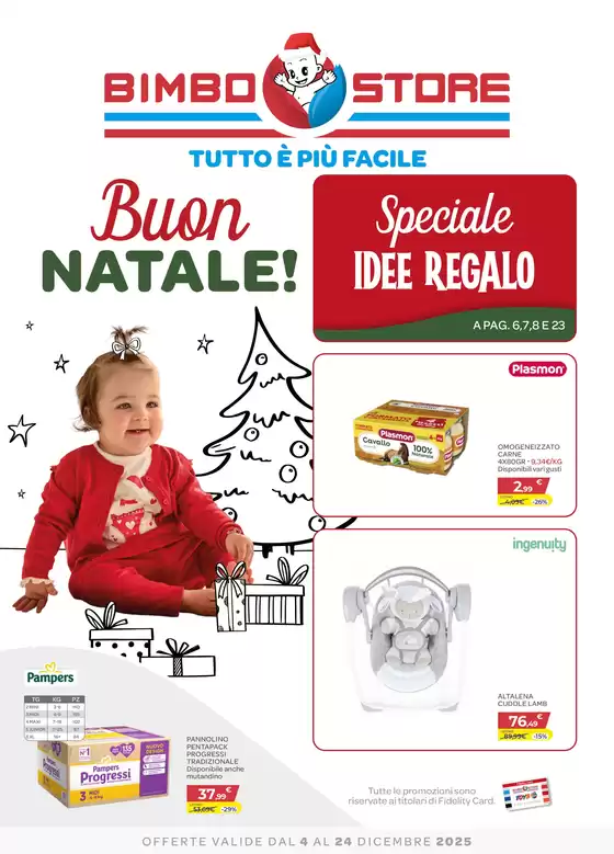 Volantino Bimbo Store a Arzergrande | Buon Natale! | 2025-12-04T00:00:00.000Z - 2025-12-24T00:00:00.000Z