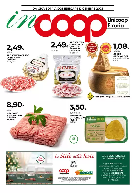 Volantino Coop | DA GIOVEDÌ 4 A DOMENICA 14 DICEMBRE 2025 | 2025-12-04T00:00:00.000Z - 2025-12-14T00:00:00.000Z