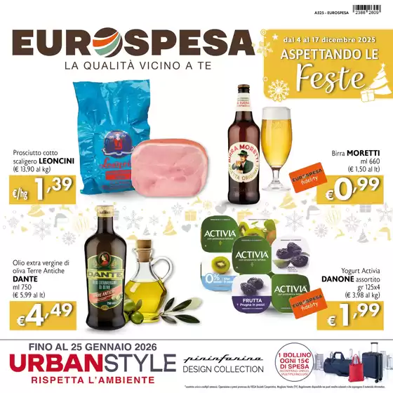 Volantino Eurospesa a Sava | Aspettando le feste | 2025-12-04T00:00:00.000Z - 2025-12-17T00:00:00.000Z