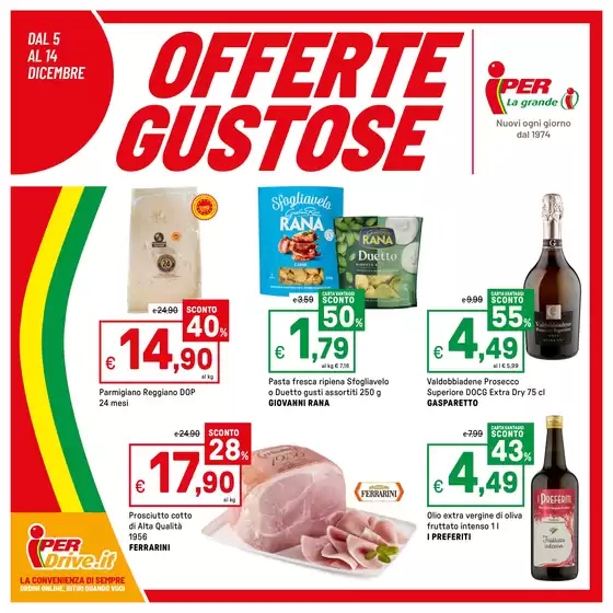 Volantino Iper La grande i a Antegnate | Offerte gustose | 2025-12-05T00:00:00.000Z - 2025-12-14T00:00:00.000Z