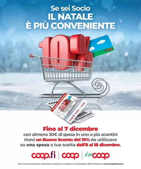 Volantino Coop a La Spezia | Il natale è più conveniente | 2025-12-05T00:00:00.000Z - 2025-12-07T00:00:00.000Z