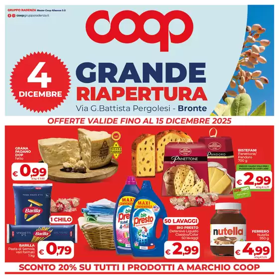 Volantino Coop a San Giovanni Lupatoto | Grande riapertura | 2025-12-04T00:00:00.000Z - 2025-12-15T00:00:00.000Z