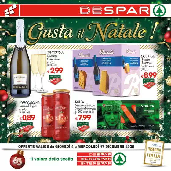 Volantino Interspar a Chioggia | Gusta il Natale! | 2025-12-04T00:00:00.000Z - 2025-12-17T00:00:00.000Z