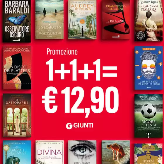 Volantino Giunti al Punto a Bacoli | Promo Giunti 1+1+1 | 2025-12-05T00:00:00.000Z - 2025-12-14T00:00:00.000Z
