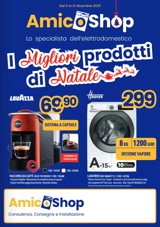 Volantino Amico Shop a Bacoli | I migliori prodotti di natale | 2025-12-05T00:00:00.000Z - 2025-12-31T00:00:00.000Z