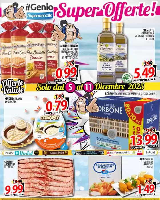 Volantino Il Genio a San Giovanni Lupatoto | Solo Dal 5 al 11 dicembre 2025 | 2025-12-05T00:00:00.000Z - 2025-12-11T00:00:00.000Z