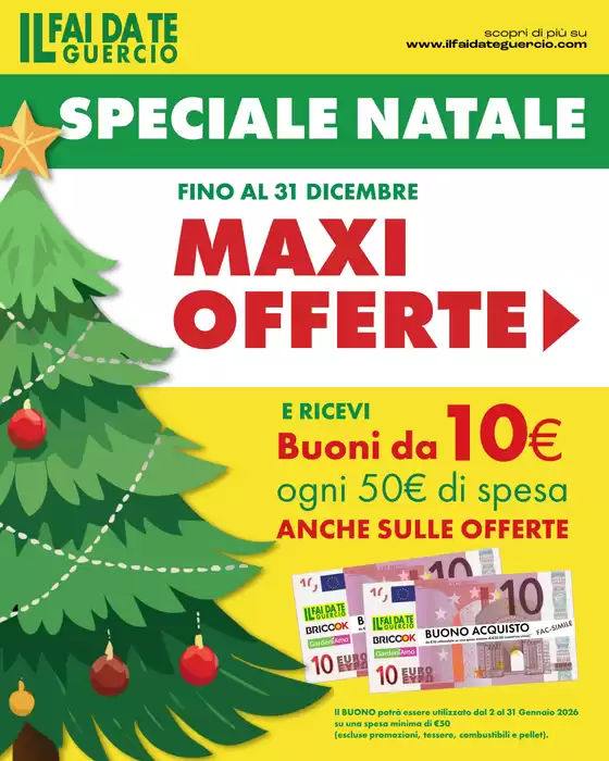 Volantino Il Faidate Guercio a Moncalieri | Maxi Offerte | 2025-12-05T00:00:00.000Z - 2025-12-31T00:00:00.000Z