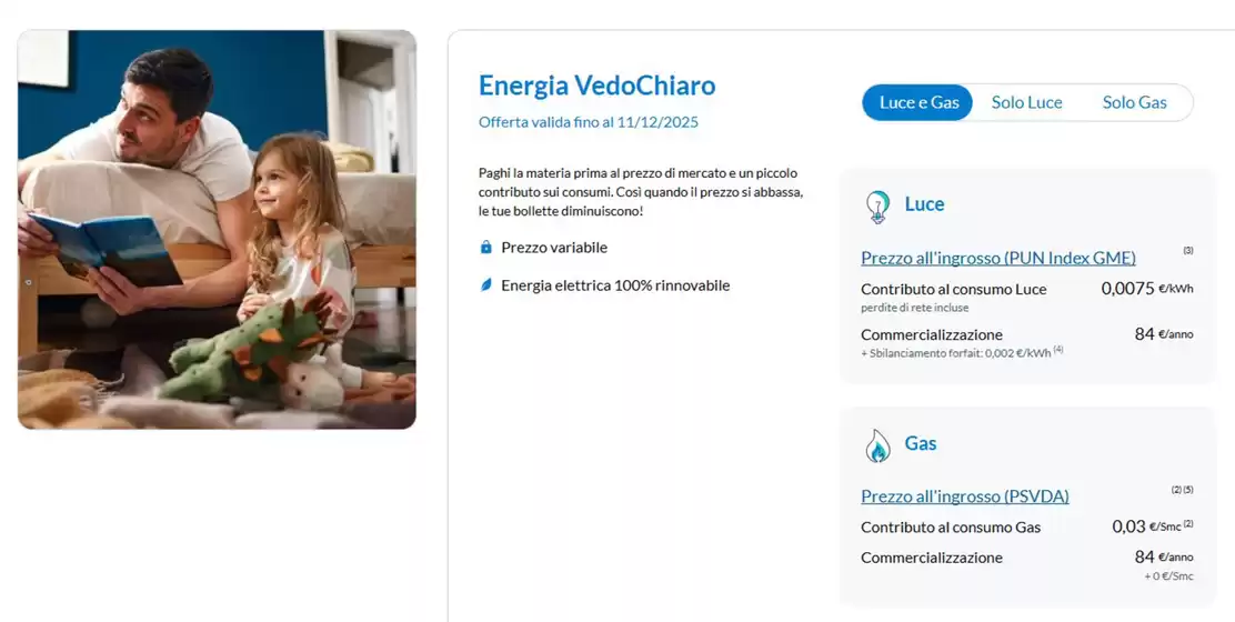 Volantino Engie | Energia vedochairo | 2025-12-05T00:00:00.000Z - 2025-12-11T00:00:00.000Z