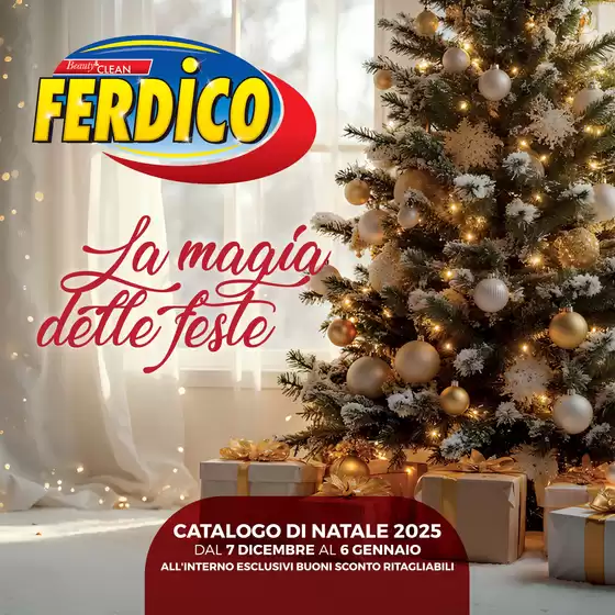 Volantino Ferdico | La magia delle feste | 2025-12-07T00:00:00.000Z - 2026-01-06T00:00:00.000Z