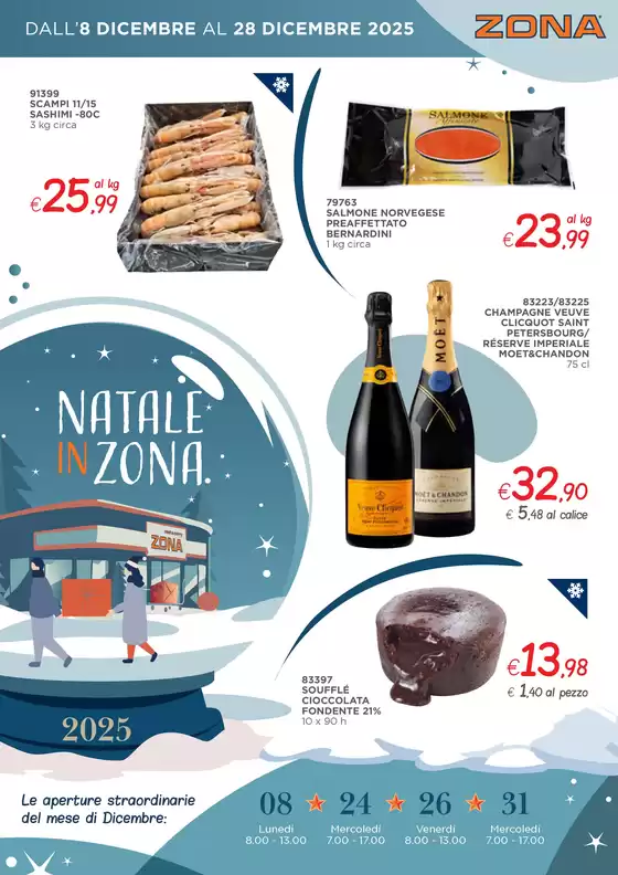 Volantino ZONA | Zona per te! Natale in Zona | 2025-12-08T00:00:00.000Z - 2025-12-28T00:00:00.000Z