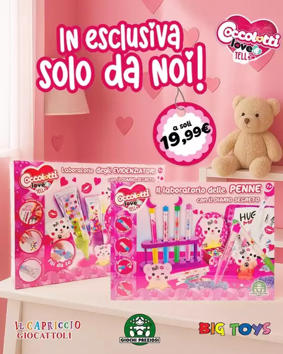 Volantino il Capriccio Giocattoli a Perugia | il Capriccio Giocattoli | 2025-12-06T00:00:00.000Z - 2025-12-06T00:00:00.000Z