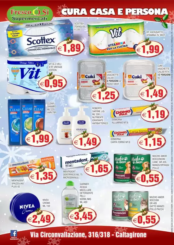 Volantino Fresco Si Supermercati | Cura casa e persona | 2025-12-09T00:00:00.000Z - 2025-12-16T00:00:00.000Z