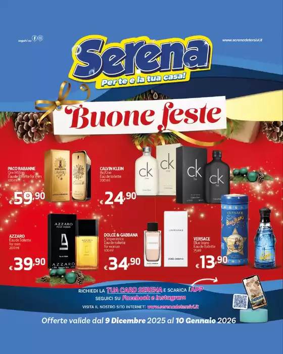 Volantino Serena Detersivi | Buone feste | 2025-12-09T00:00:00.000Z - 2026-01-10T00:00:00.000Z
