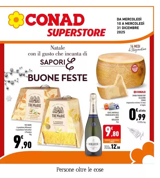 Volantino Conad Superstore a Ton | Buone Feste | 2025-12-10T00:00:00.000Z - 2025-12-31T00:00:00.000Z