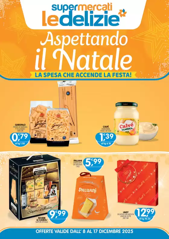 Volantino Le Delizie del Sud a Rozzano | Aspettando il natale | 2025-12-09T00:00:00.000Z - 2025-12-17T00:00:00.000Z