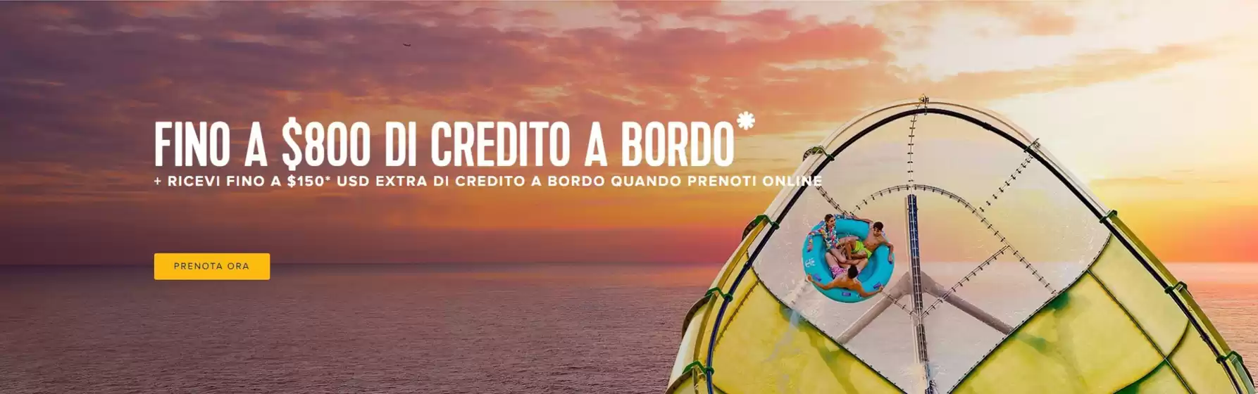 Volantino Royal Caribbean | Fino a 800$ di credito a bordo | 2025-12-09T00:00:00.000Z - 2025-12-12T00:00:00.000Z