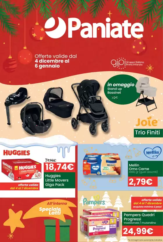 Volantino Paniate a Soliera | Offerte valide dal 4 dicembre al 6 gennaio | 2025-12-04T00:00:00.000Z - 2026-01-06T00:00:00.000Z